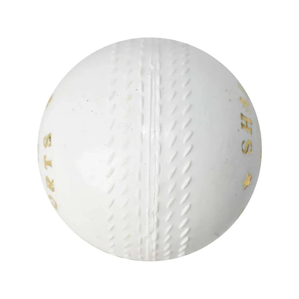 Synthetic Cricket Practice Hard Ball - White