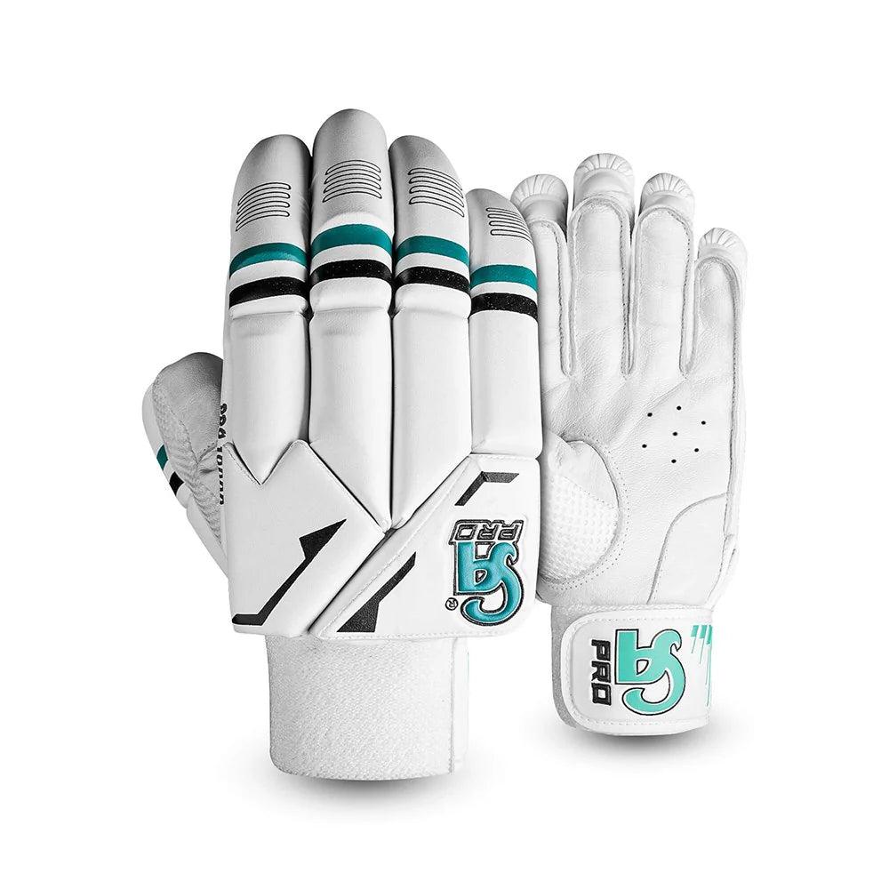 CA Pro 10000 Gloves- Pro 10000 for Adults - Right Handed White/Cyan
