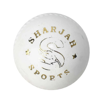 Synthetic Cricket Practice Hard Ball - White