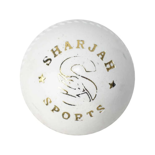 Synthetic Cricket Practice Hard Ball - White