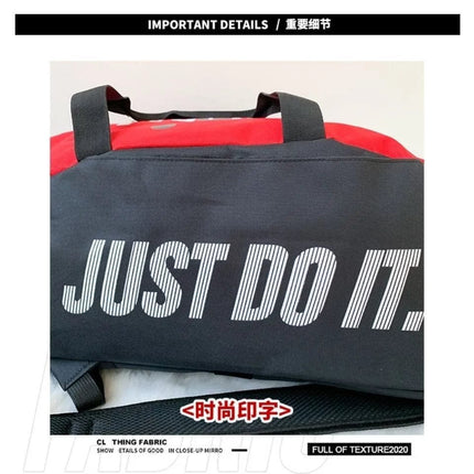 Jordan 2 in 1 Backpack & Duffel Bag - Red n Black