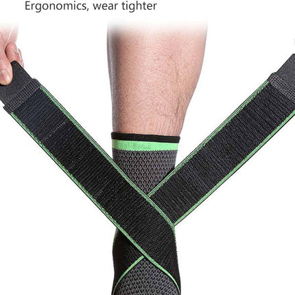 Ankle Support brace 1 pair (2 pieces) - Black Tango Sports