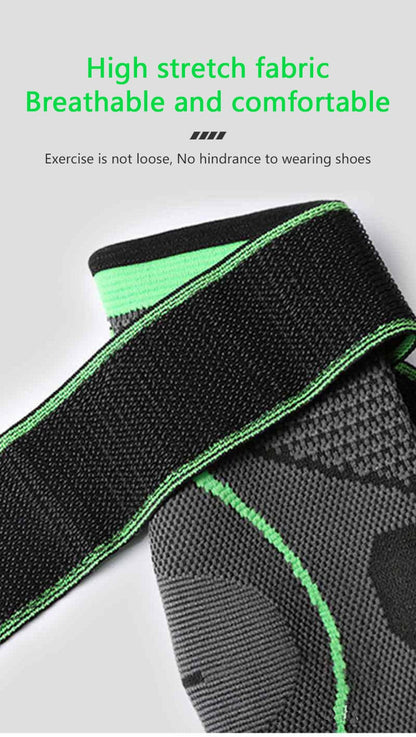 Ankle Support brace 1 pair (2 pieces) - Black Tango Sports