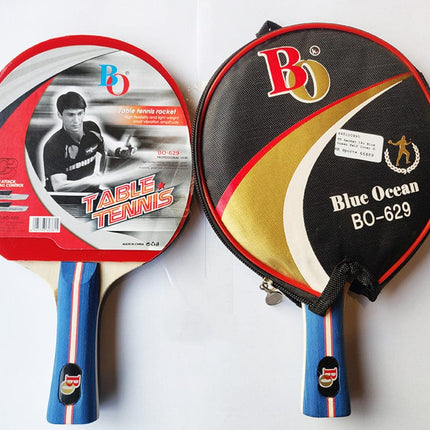 Blue Ocean Table Tennis Racket with Free Half Cover Tango Sports