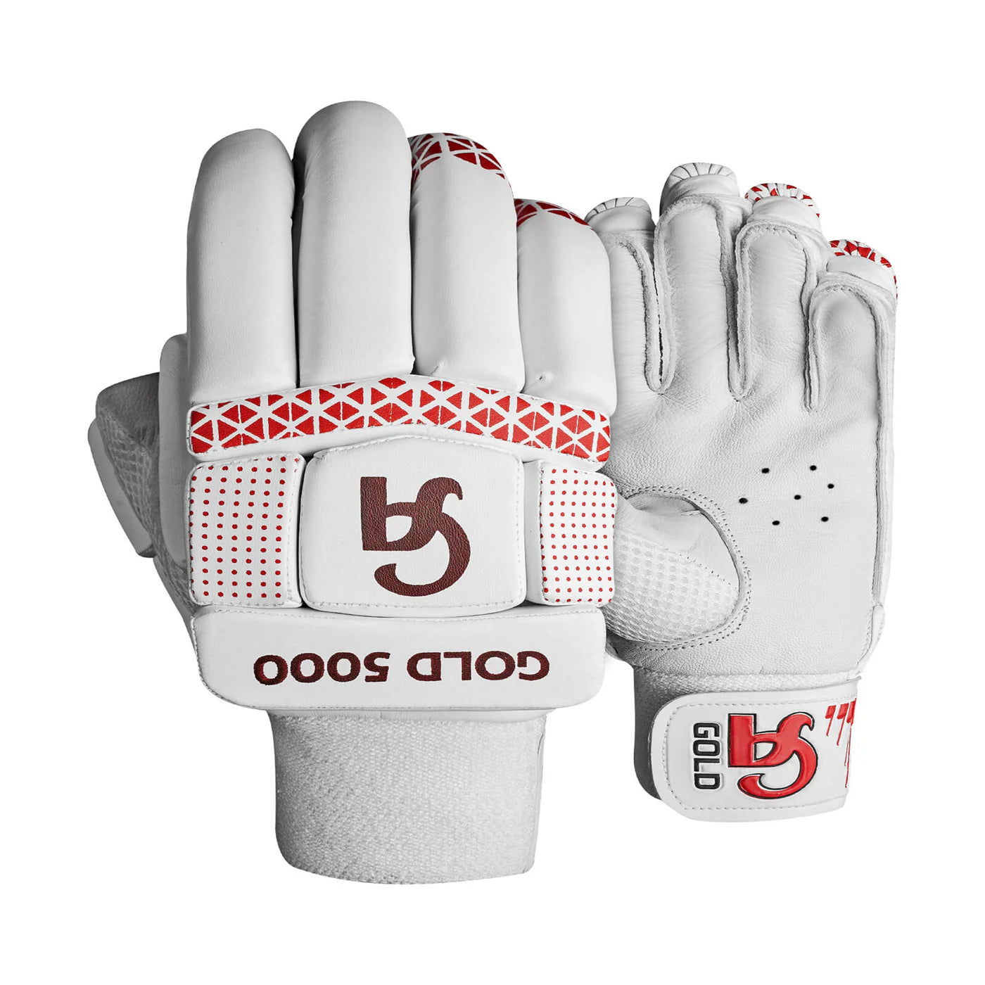 CA GOLD 5000 Gloves - GOLD 5000 For Adults - Right Handed White/Red