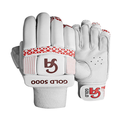 CA GOLD 5000 Gloves - GOLD 5000 For Adults - Right Handed White/Red