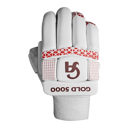 CA GOLD 5000 Gloves - GOLD 5000 For Adults - Right Handed White/Red