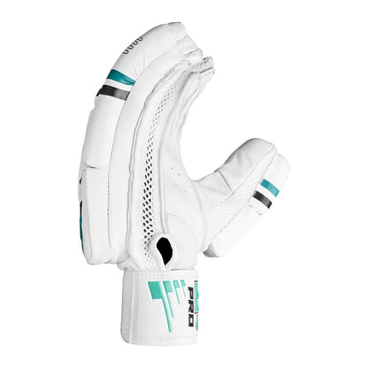 CA Pro 10000 Gloves- Pro 10000 for Adults - Right Handed White/Cyan