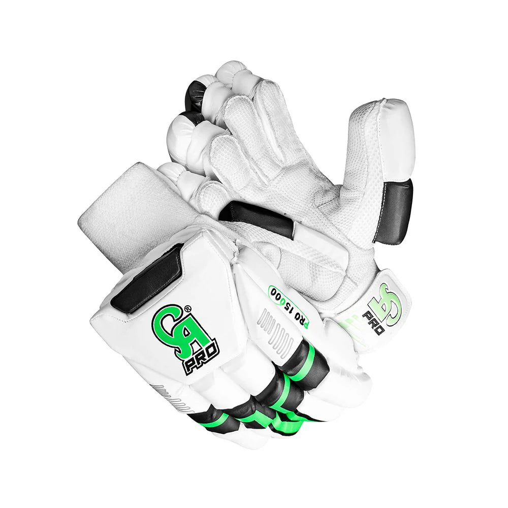 CA PRO 15000 Gloves - PRO 15000 For Adults - Left Handed White/Green