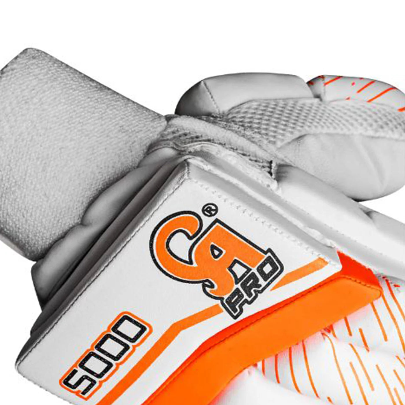 CA PRO 5000 Gloves - PRO 5000 for Adults - Left Handed White/Orange
