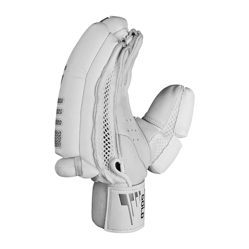 CA GOLD Dragon Gloves - Gold Dragon For Adults - Left Handed White/Silver