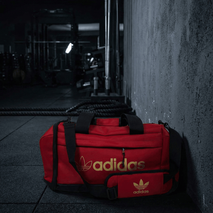 Ads Trefoil Duffel bag 22 Inch - Red