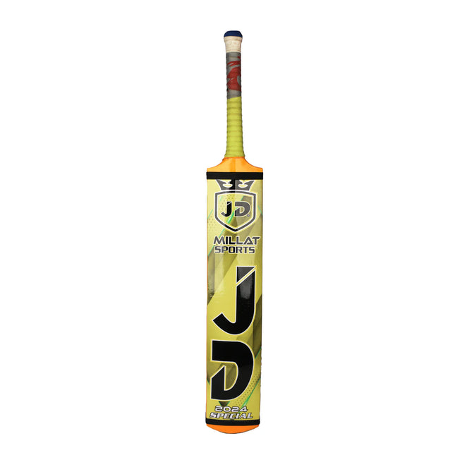JD Cricket Tapeball Bat- Millat Sports Srilankan Coconut Wood