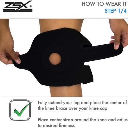 Knee Support Brace Open Patella Tango Sports