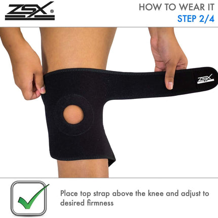 Knee Support Brace Open Patella Tango Sports
