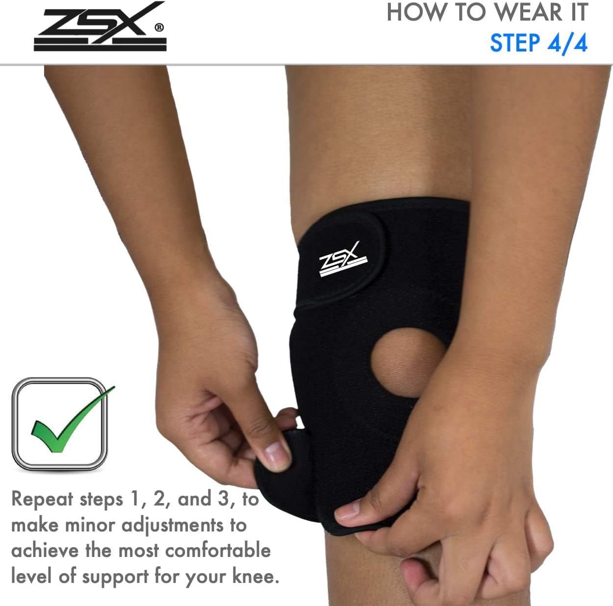Knee Support Brace Open Patella Tango Sports