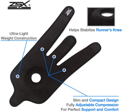 Knee Support Brace Open Patella Tango Sports