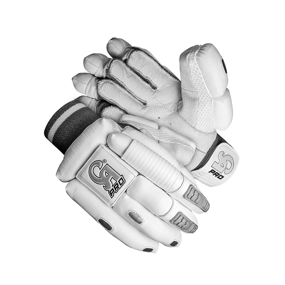 CA Pro Dragon Gloves - Pro Dragons for Adults - Right Handed White/Silver