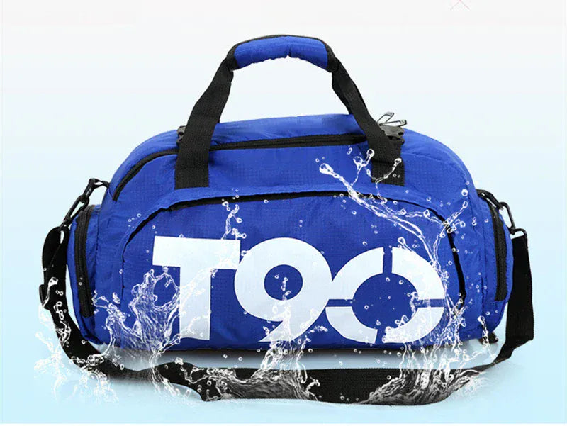 T90 Backpack 2 in 1 with Shoe Compartment - Blue