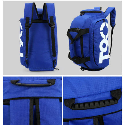 T90 Backpack 2 in 1 with Shoe Compartment - Blue