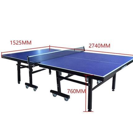 Table Tennis Table 8 Wheels Butterfly Style FOLDABLE - 5 x 9 Feet Tango Sports