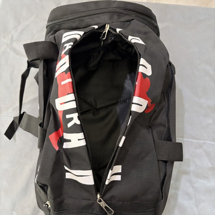 Jordan 2 in 1 Backpack & Duffel Bag - Black