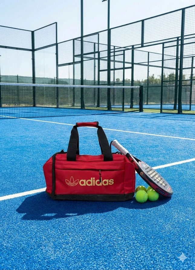 Ads Trefoil Duffel bag 22 Inch - Red