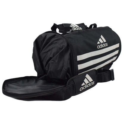 Ads Duffle bag With Shoe Compartment Red & Black - 18 inches