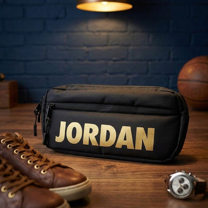 Jordan Waist & Cross Body Bag - Blue and Black