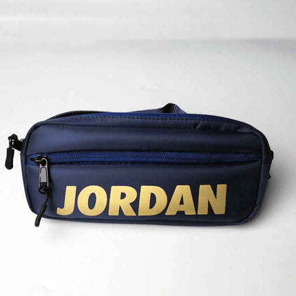 Jordan Waist & Cross Body Bag - Blue and Black