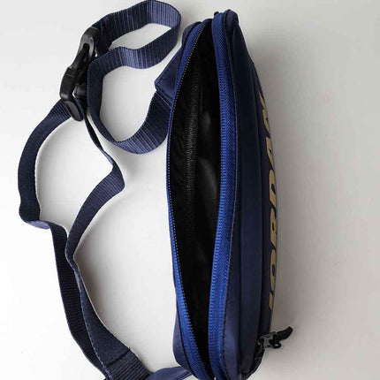 Jordan Waist & Cross Body Bag - Blue and Black