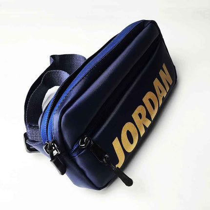 Jordan Waist & Cross Body Bag - Blue and Black