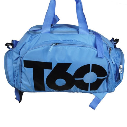 T60 Backpack 2 in 1 with Shoe Compartment - Blue