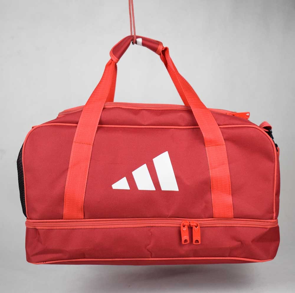 Ads Tiro League Duffle Bag With Shoe Compartment - Full Red