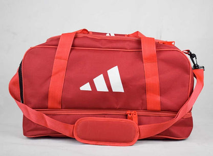 Ads Tiro League Duffle Bag With Shoe Compartment - Full Red