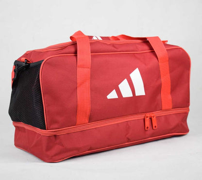 Ads Tiro League Duffle Bag With Shoe Compartment - Full Red