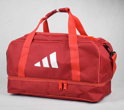 Ads Tiro League Duffle Bag With Shoe Compartment - Full Red