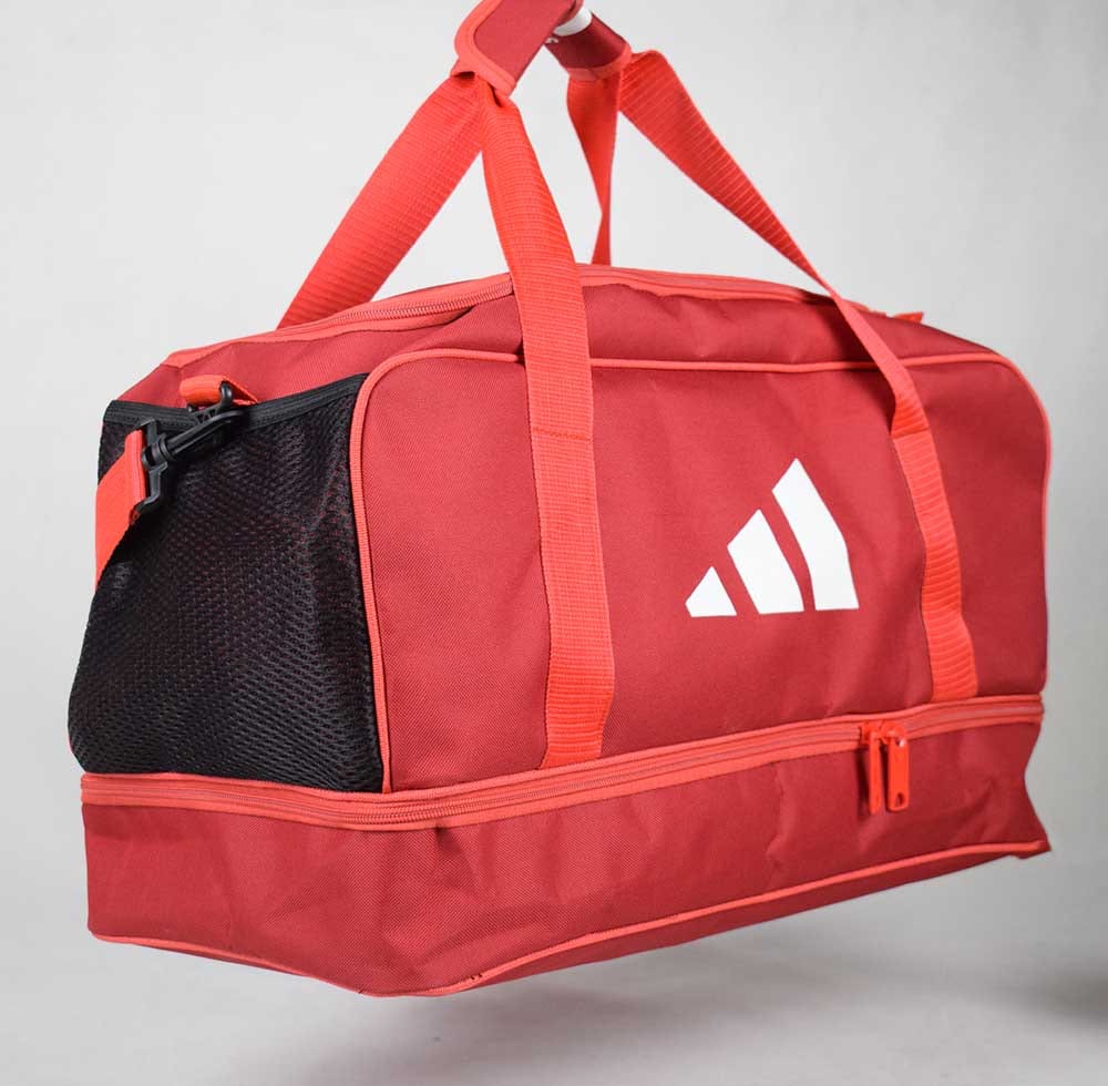 Ads Tiro League Duffle Bag With Shoe Compartment - Full Red