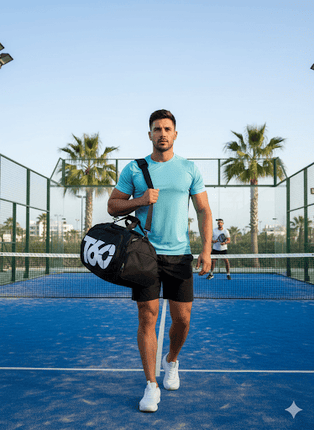 T60 Backpack 2 in 1 with Shoe Compartment - Black