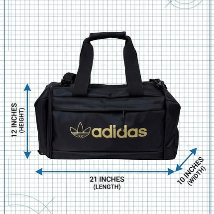 Ads Trefoil Duffel bag 22 Inch - Black
