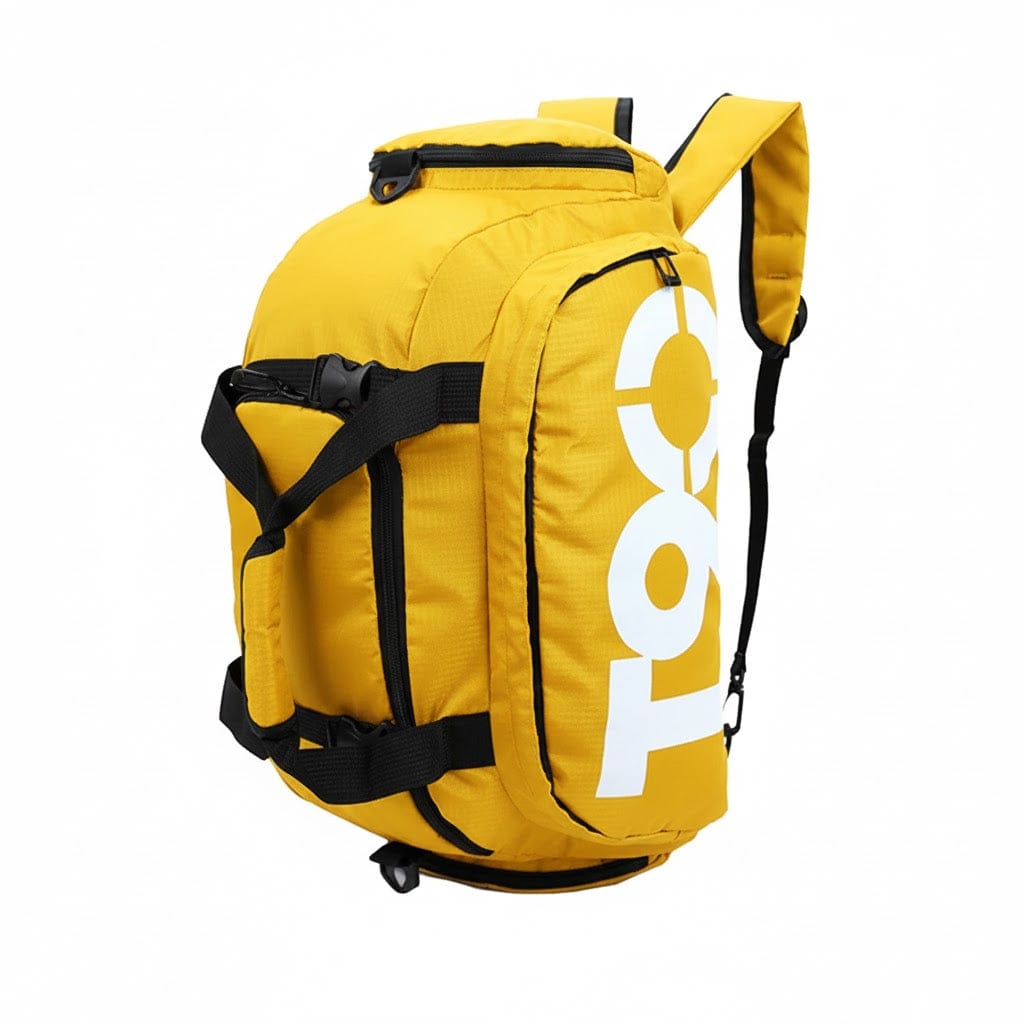 T90 Backpack 2 in 1 with Shoe Compartment - Yellow